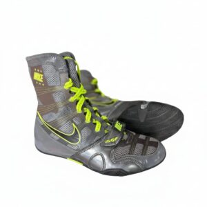 Zapatills de boxeo Nike HyperKO gris verde